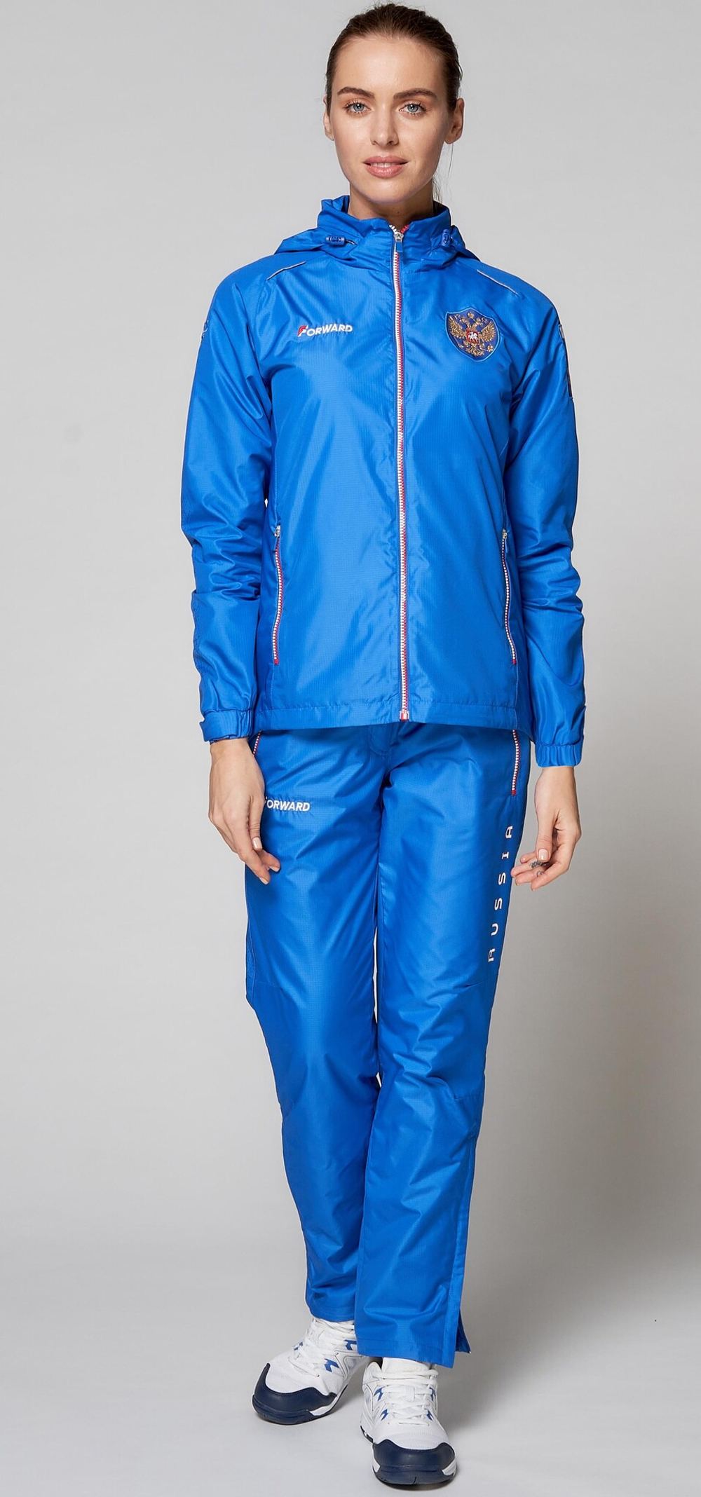 Костюм ветрозащитный женский (голубой) – купить за 8 900 ₽ | Forward Shop